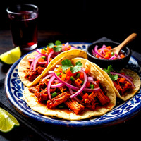 Tacos de Cochinita Pibil Tacos de Cochinita Pibil